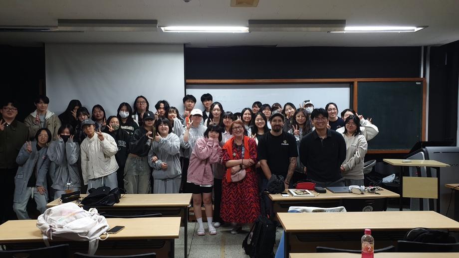 영화웹툰애니메이션학과, 프랑스 TVPaint Animation 특강 진행