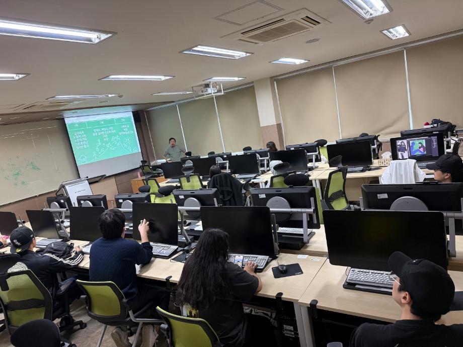 영화웹툰애니메이션학과 2025년도 2학기 웹툰 창작 특강 프로그램 운영